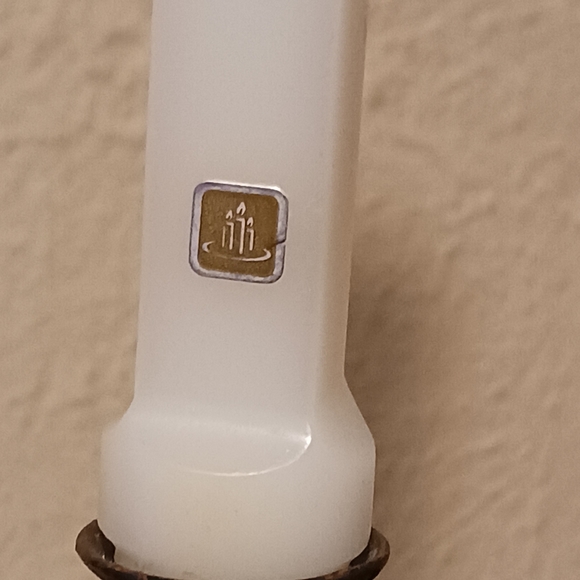 Metal Pinecone Taper Candlestick Holder - Picture 8 of 9